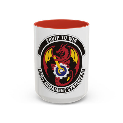 676th Armament Systems Squadron (U.S. Air Force) Accent Coffee Mug
