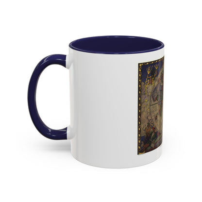 Map of Discovery- Eastern Hemisphere (1928) (Map) Accent Coffee Mug
