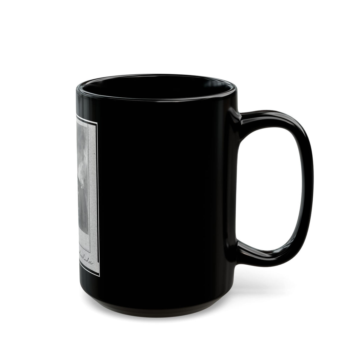 Maj. Gen. G.B. Cadwalader, Half-Length Portrait, Facing Right (U.S. Civil War) Black Coffee Mug