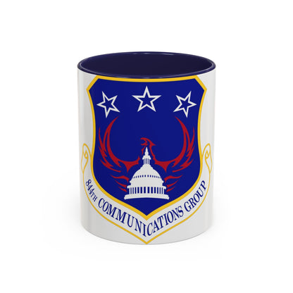 844th Communications Group (U.S. Air Force) Accent Coffee Mug