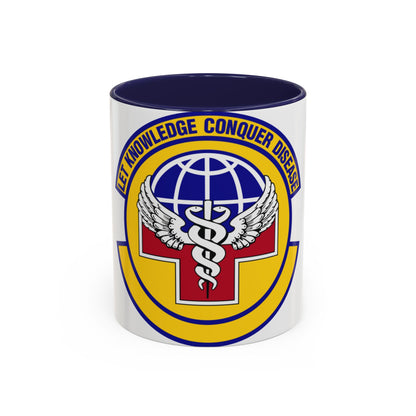 87 Healthcare Operations Squadron AMC (U.S. Air Force) Accent Coffee Mug