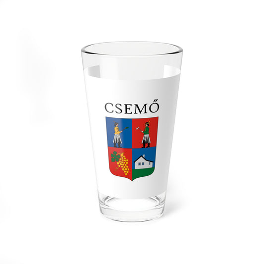 Flag of Csemo (Hungary) Pint Glass 16oz