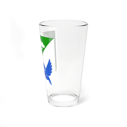 Põlva valla vapp (Estonia) (Coat of Arms) Pint Glass 16oz