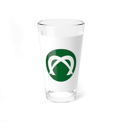 Flag of Ama Aichi (Japan) Pint Glass 16oz
