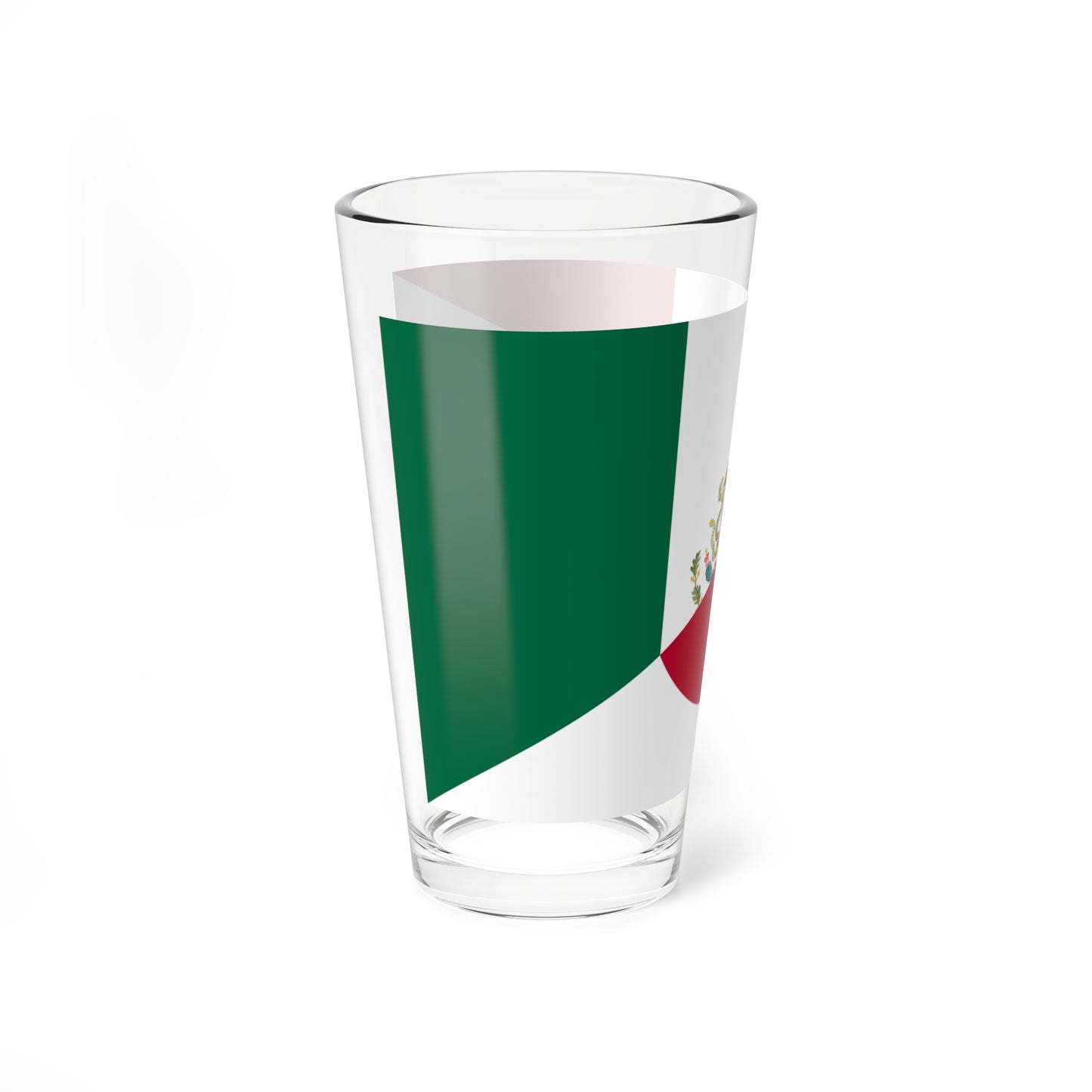 Flag of Mexico and Japan (Japan) Pint Glass 16oz