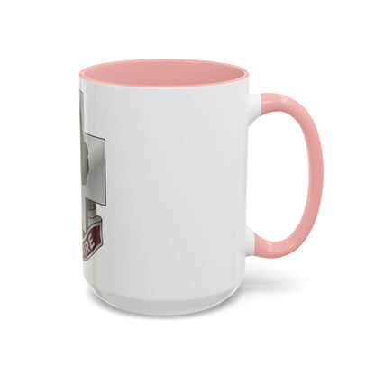 115 Field Hospital (U.S. Army) Accent Coffee Mug