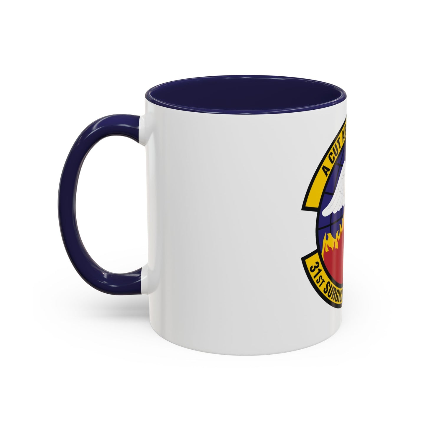 31st Surgical Operations Squadron (U.S. Air Force) Accent Coffee Mug