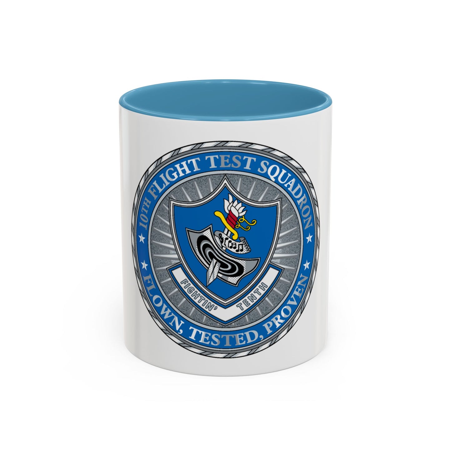 10th Flight Test Sq (U.S. Air Force) Accent Coffee Mug