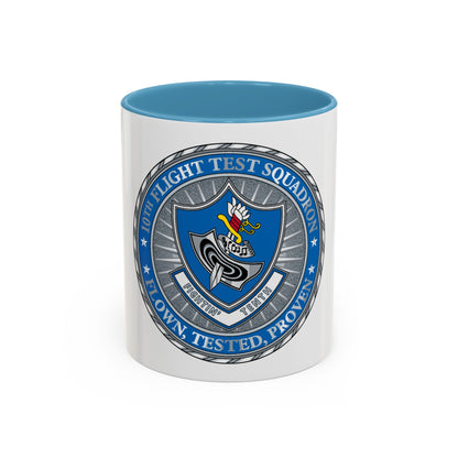 10th Flight Test Sq (U.S. Air Force) Accent Coffee Mug