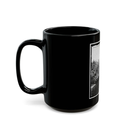 Savannah, Georgia. Bridge Over Stream (U.S. Civil War) Black Coffee Mug