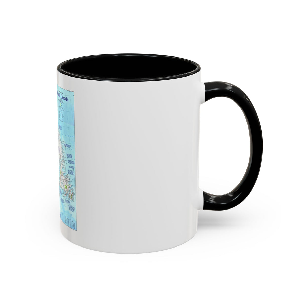 Canada - Atlantic 1 (1992) (Map) Accent Coffee Mug