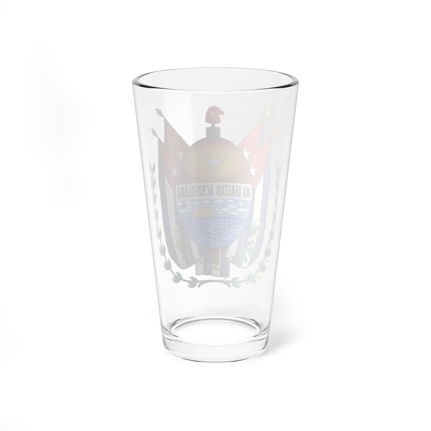 Coat of Santici Spíritus (Cuba) (Coat of Arms) Pint Glass 16oz