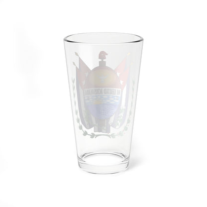 Coat of Santici Spíritus (Cuba) (Coat of Arms) Pint Glass 16oz