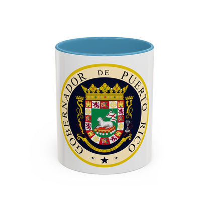 Seal of the Governor of Puerto Rico - Accent Coffee Mug