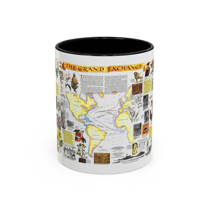 The Grand Exchange (1992) (Map) Accent Coffee Mug