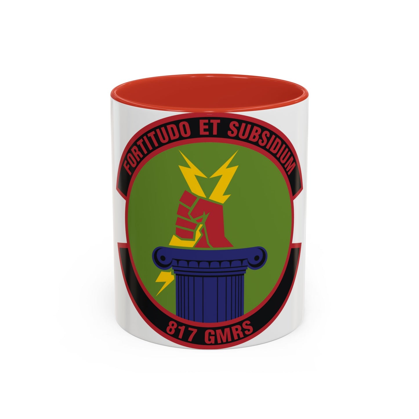 817th Global Mobility Readiness Squadron (U.S. Air Force) Accent Coffee Mug