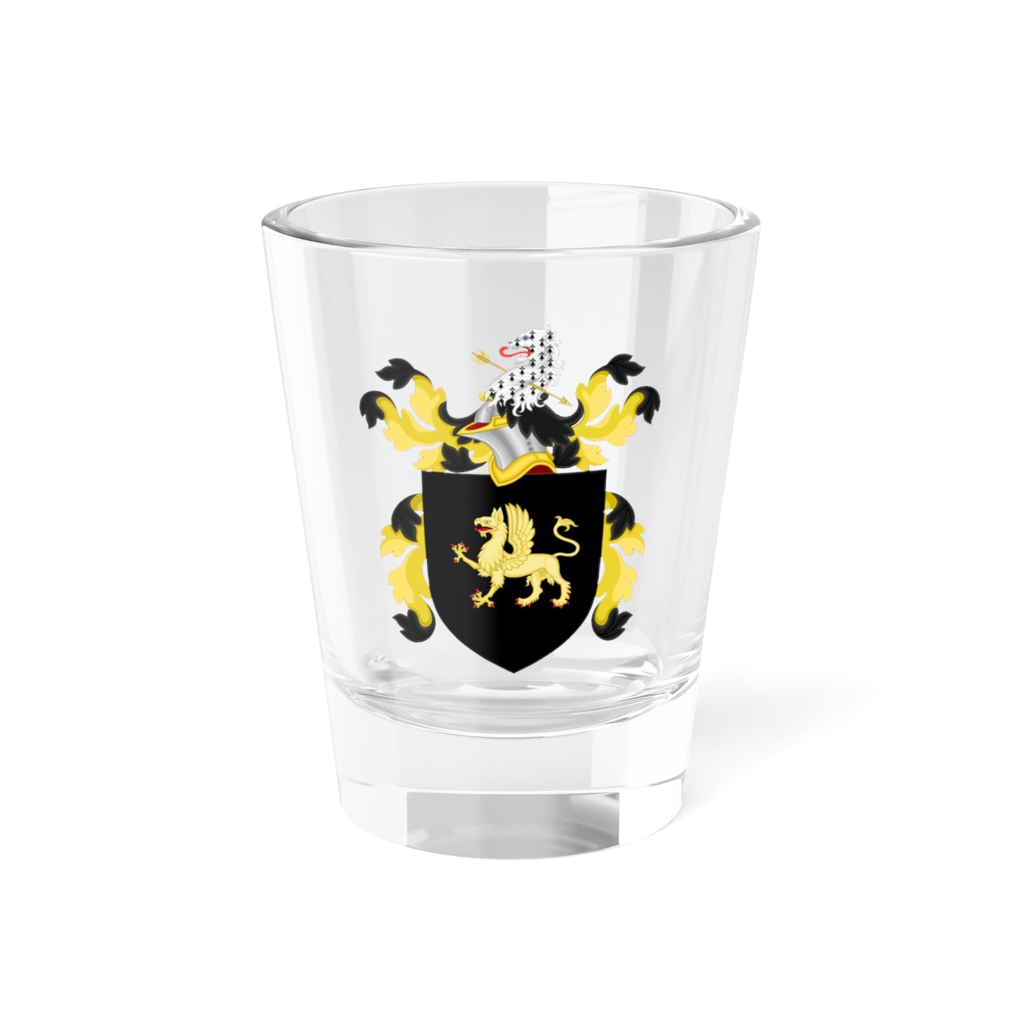 Coat of Arms of John Brice (United States) (Coat of Arms) Shot Glass 1.5oz