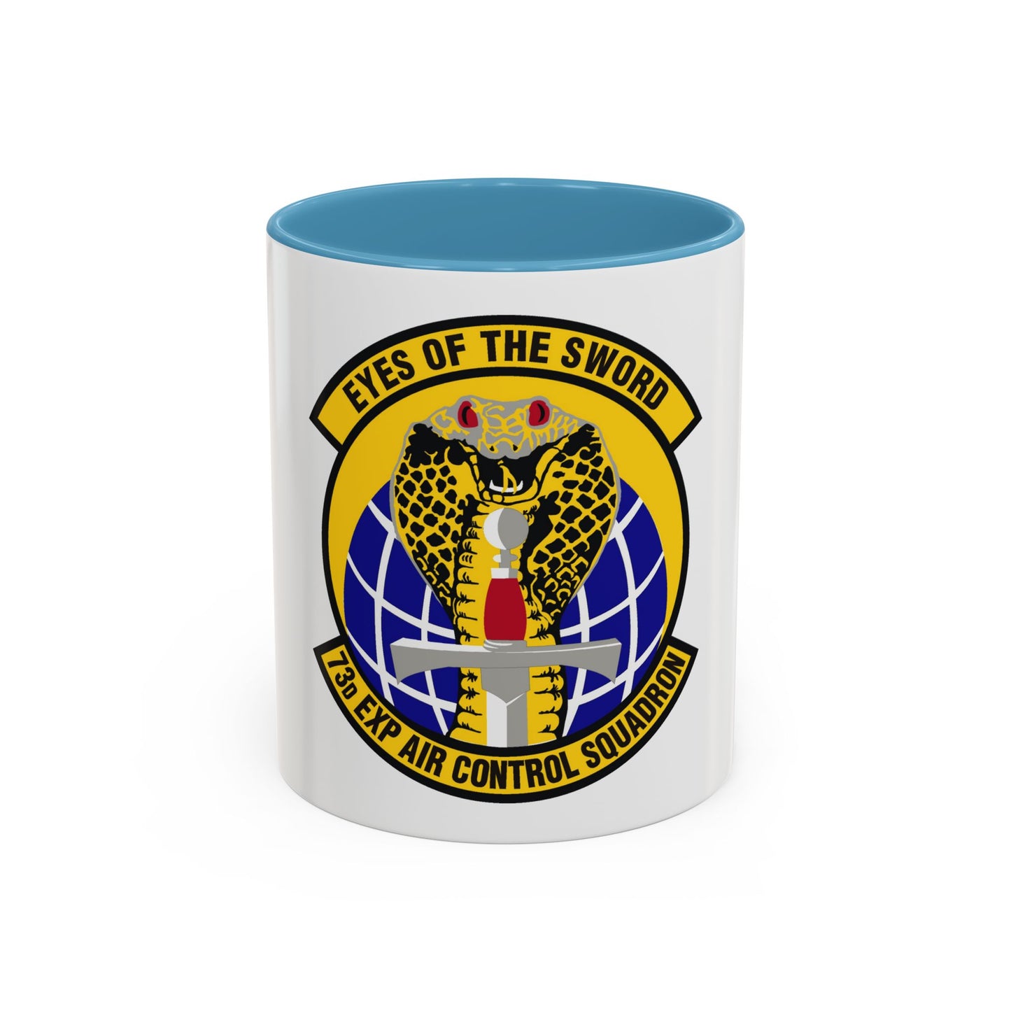 73d Expeditionary Air Control Squadron (U.S. Air Force) Accent Coffee Mug
