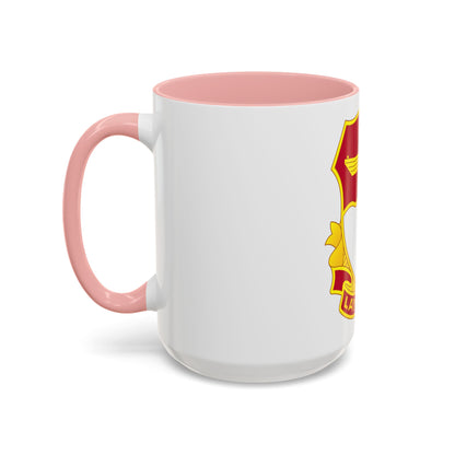 87 Engineer Battalion (U.S. Army) Accent Coffee Mug