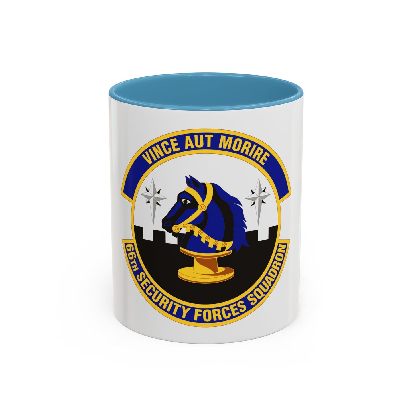 66th Security Forces Squadron (U.S. Air Force) Accent Coffee Mug