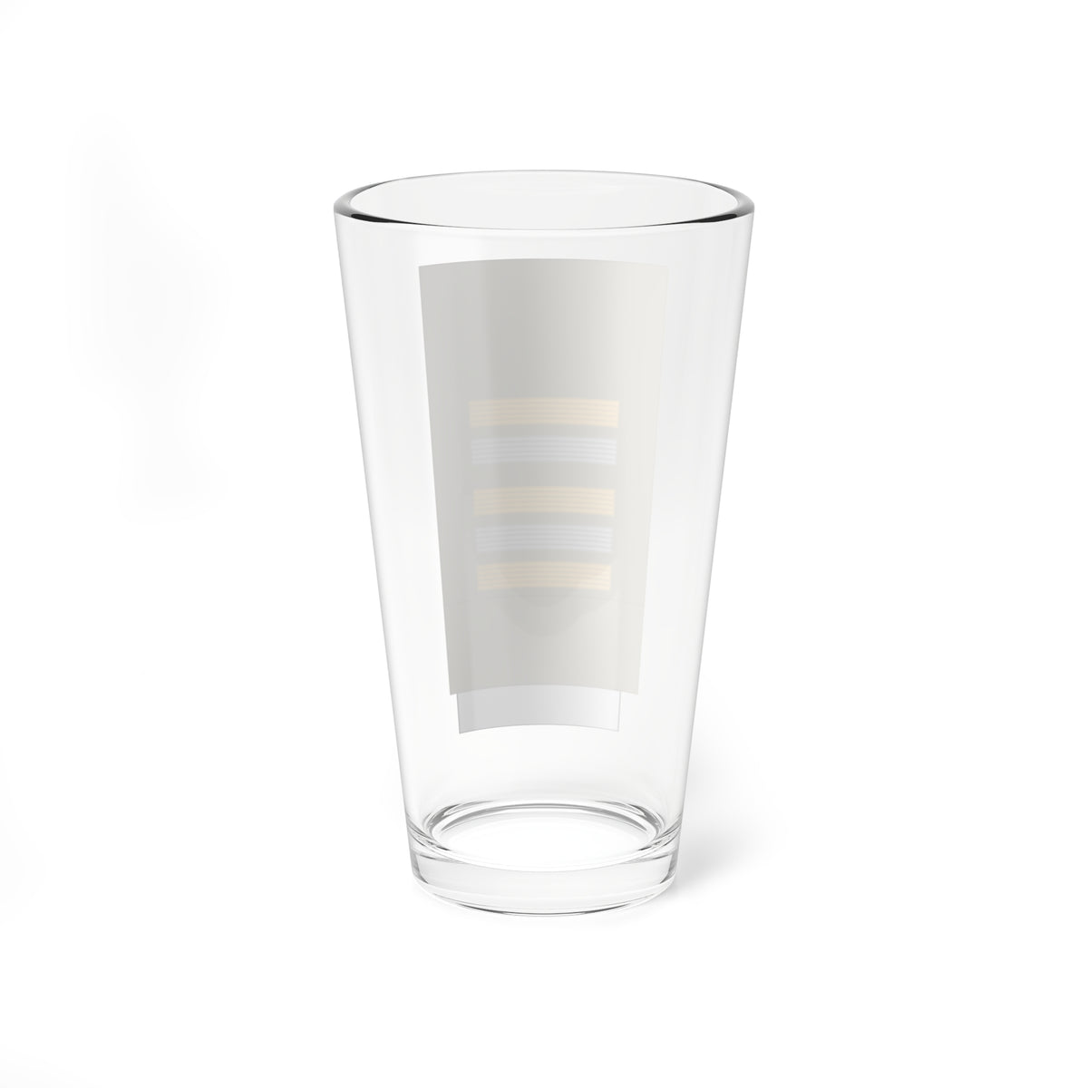 France Army OF 4 Sleeve WW2 (Military Rank) Pint Glass 16oz
