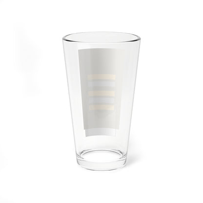 France Army OF 4 Sleeve WW2 (Military Rank) Pint Glass 16oz