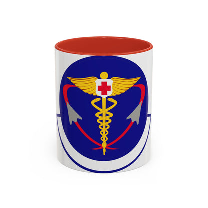 82 Operational Medical Readiness Squadron AETC (U.S. Air Force) Accent Coffee Mug