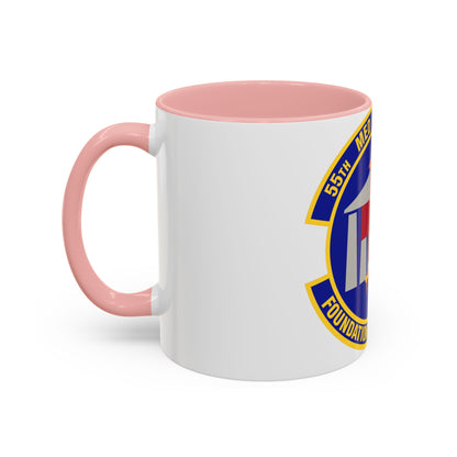 55th Medical Support Squadron (U.S. Air Force) Accent Coffee Mug