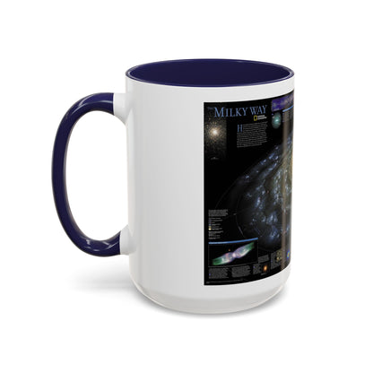 Space - Milky Way (2002) (Map) Accent Coffee Mug