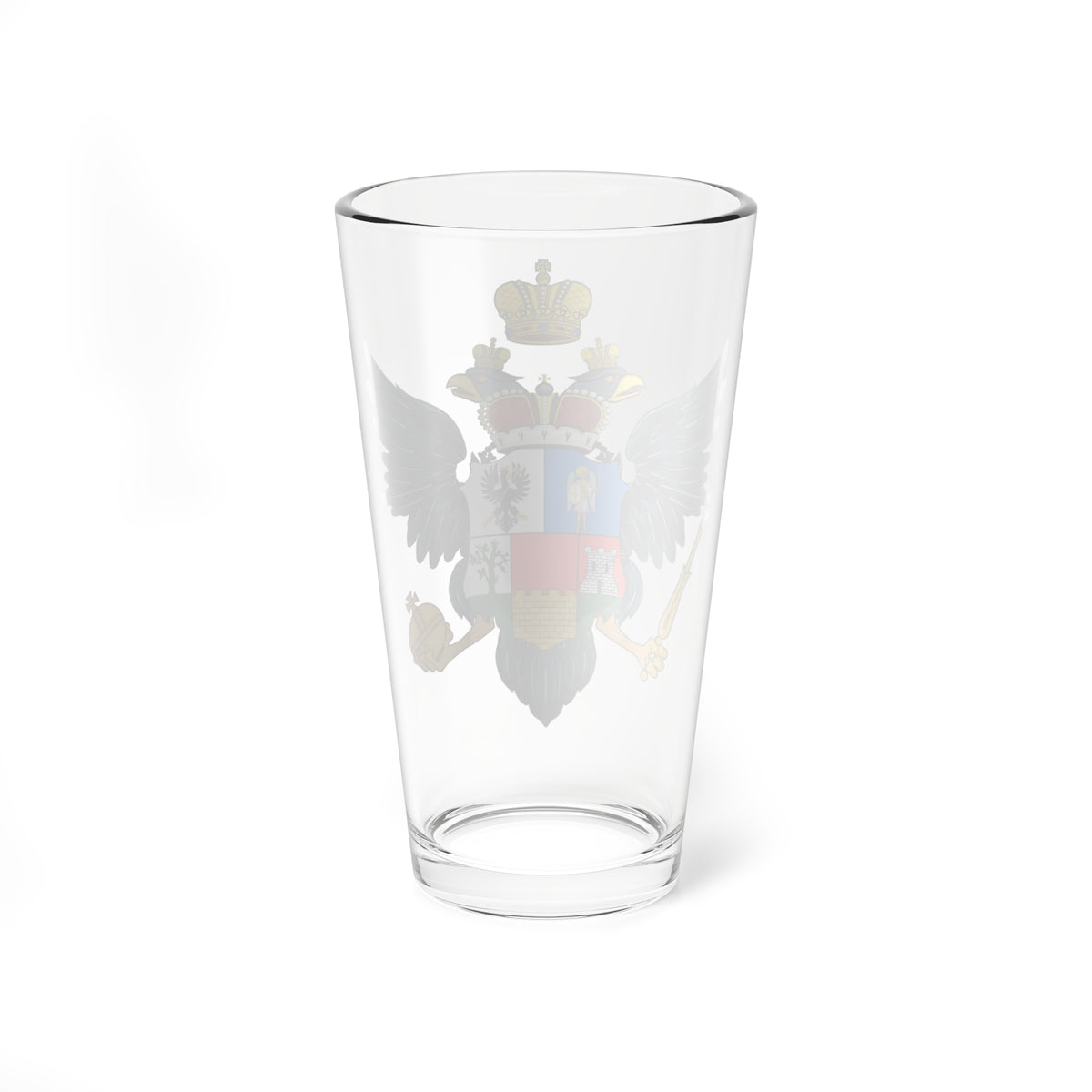 Lesser CoA of 2nd Malorosian collegium (Russia) (Coat of Arms) Pint Glass 16oz