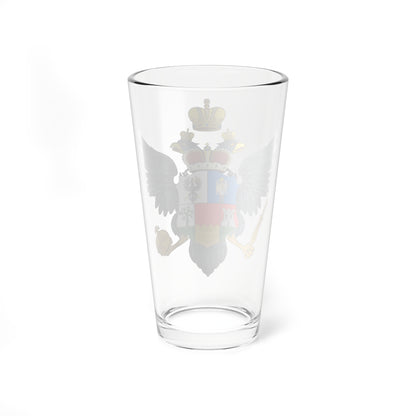 Lesser CoA of 2nd Malorosian collegium (Russia) (Coat of Arms) Pint Glass 16oz