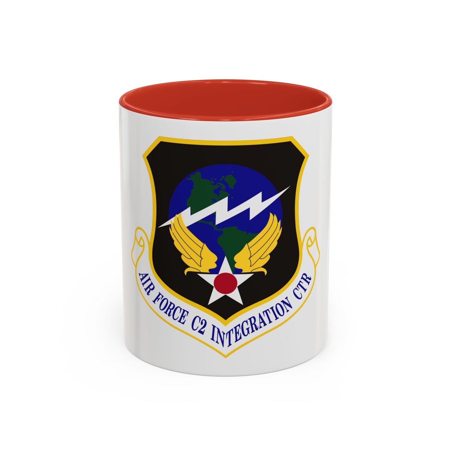 Air Force Command & Control Integration Center (U.S. Air Force) Accent Coffee Mug