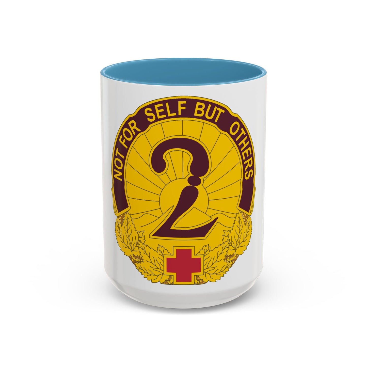 2 tasses à café décoratives de l'hôpital général (armée américaine)