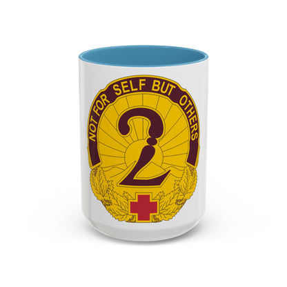 2 tasses à café décoratives de l'hôpital général (armée américaine)