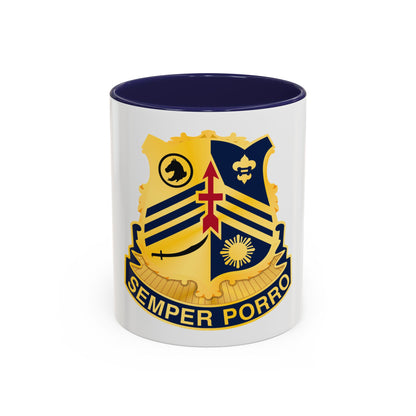 105 Cavalry Regiment (U.S. Army) Accent Coffee Mug