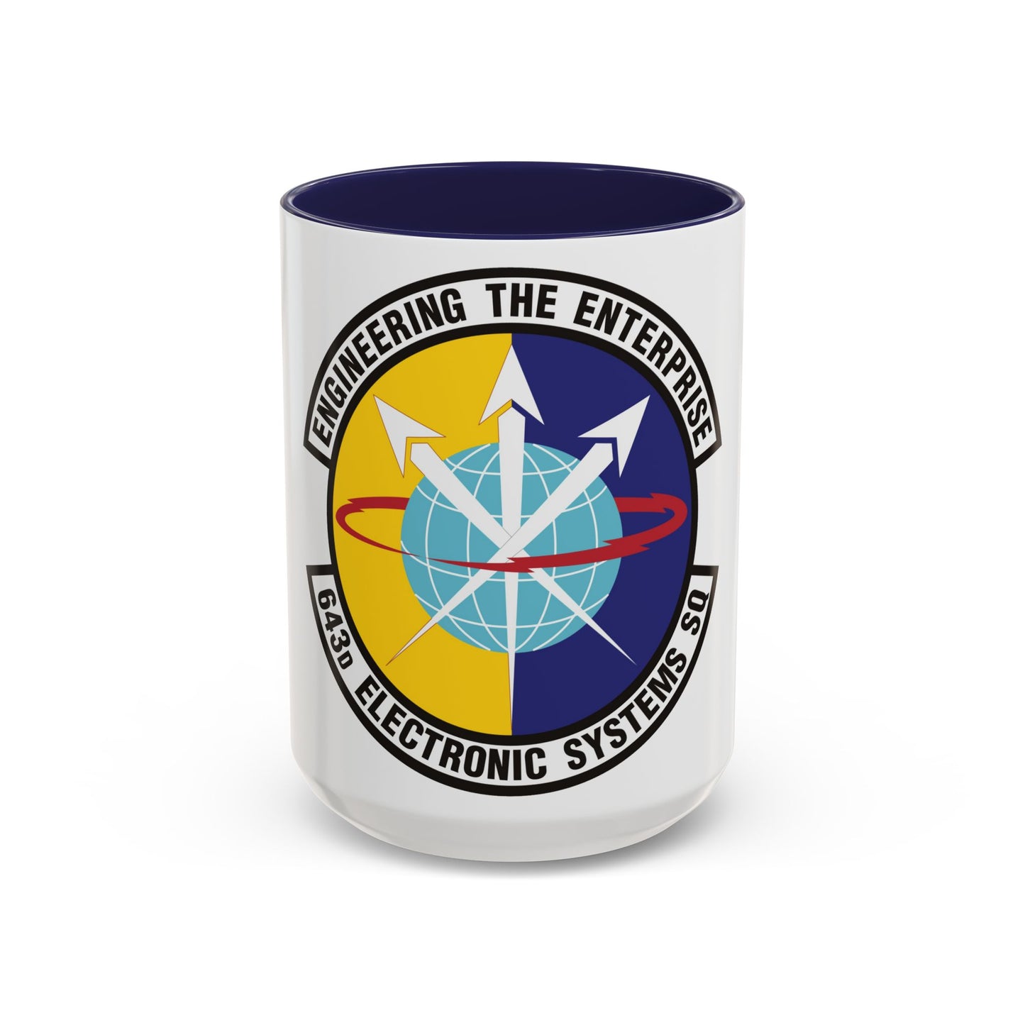 643d Electronic Systems Squadron (U.S. Air Force) Accent Coffee Mug