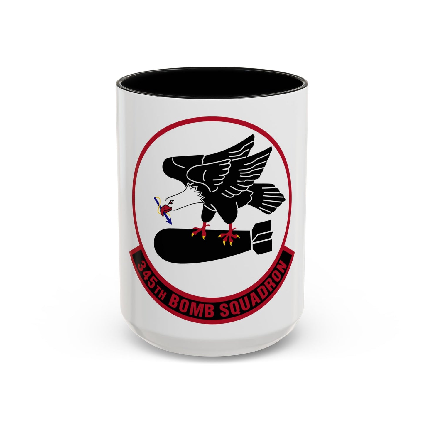 345 Bomb Squadron AFRC (U.S. Air Force) Accent Coffee Mug