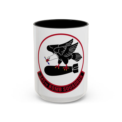 345 Bomb Squadron AFRC (U.S. Air Force) Accent Coffee Mug