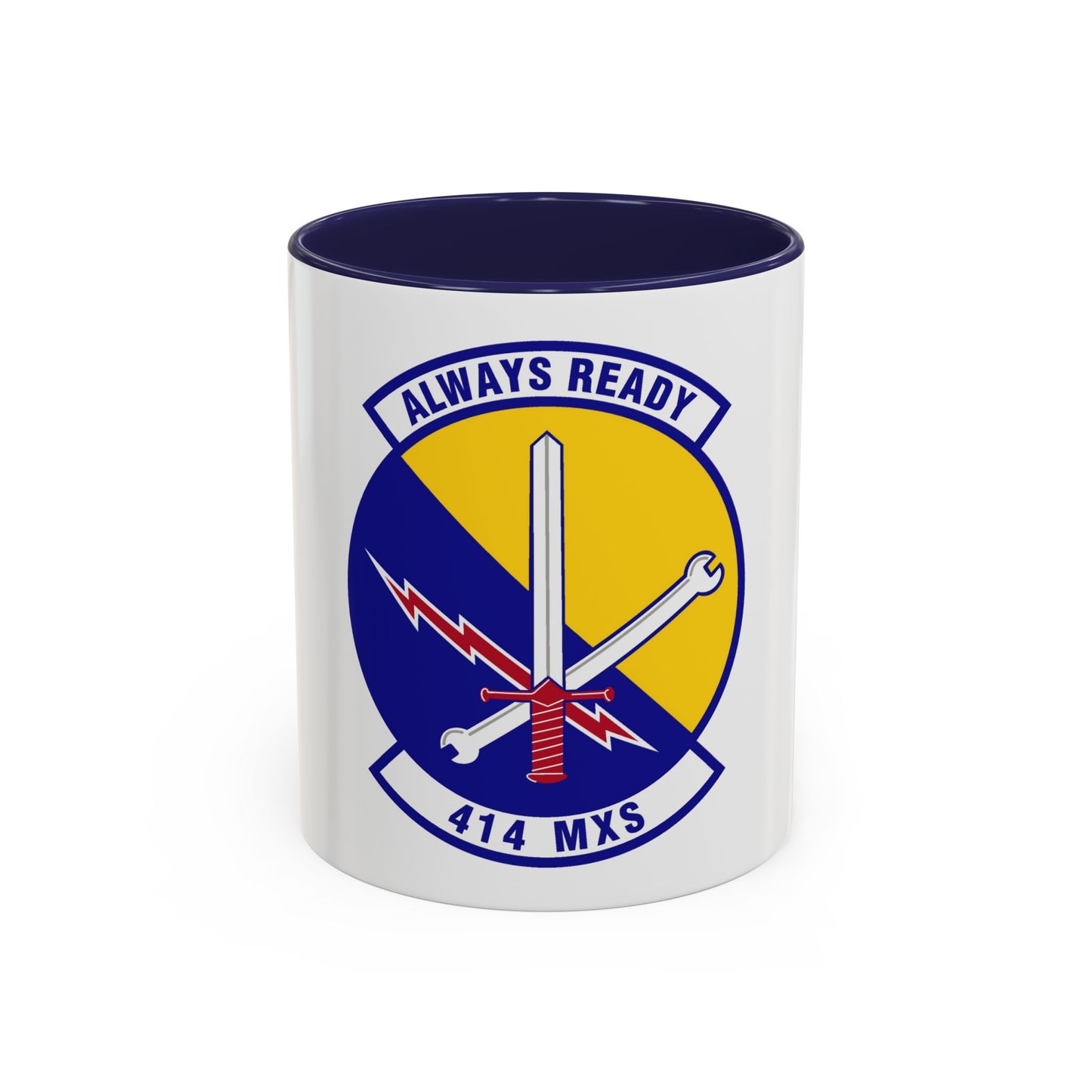 414th Maintenance Squadron (U.S. Air Force) Accent Coffee Mug