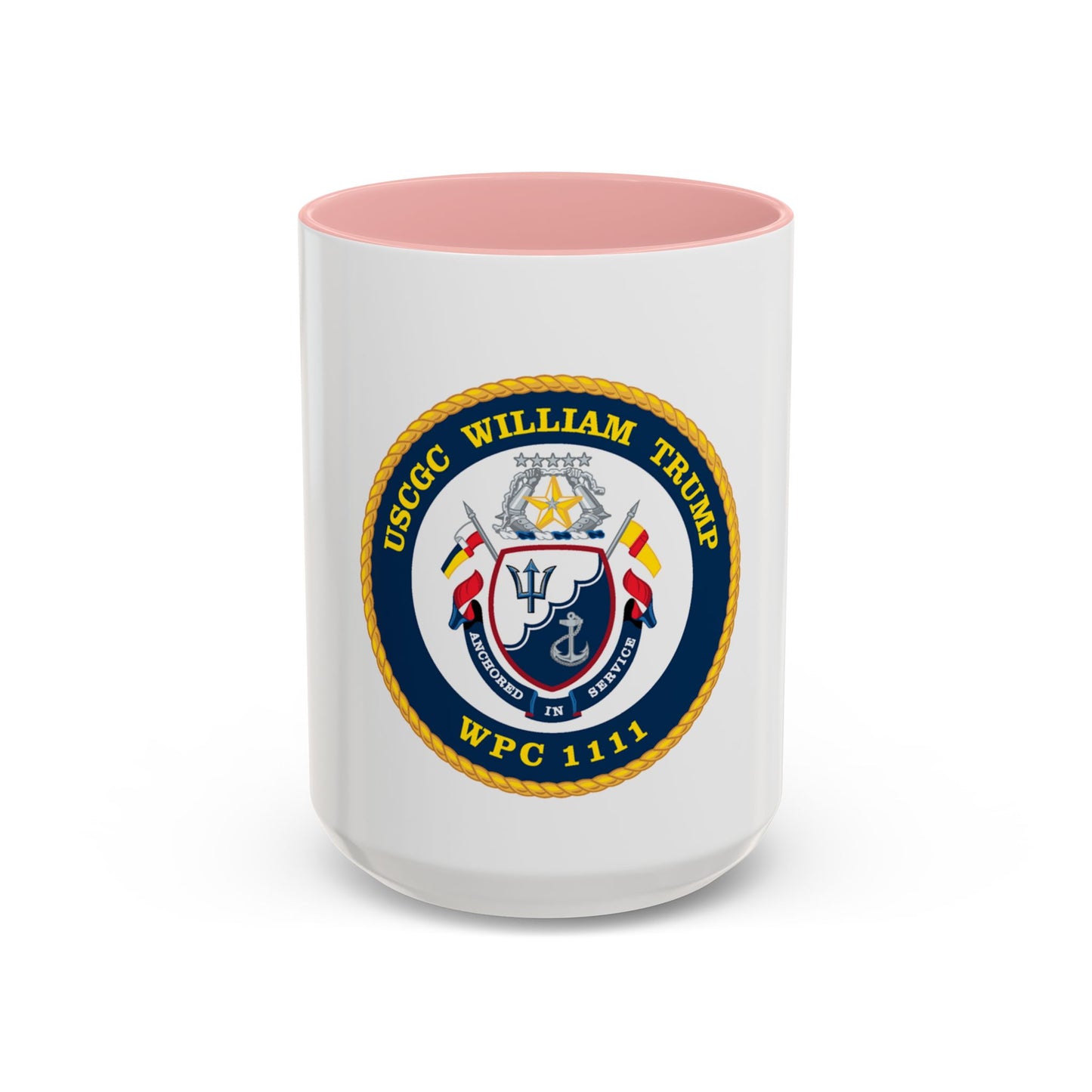 USCGC William Trump WPC 1111 (U.S. Coast Guard) Accent Coffee Mug