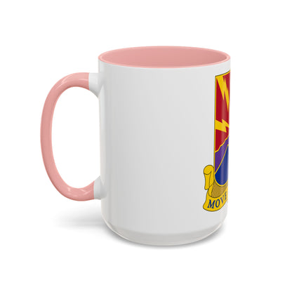 593rd Field Artillery Battalion (U.S. Army) Accent Coffee Mug