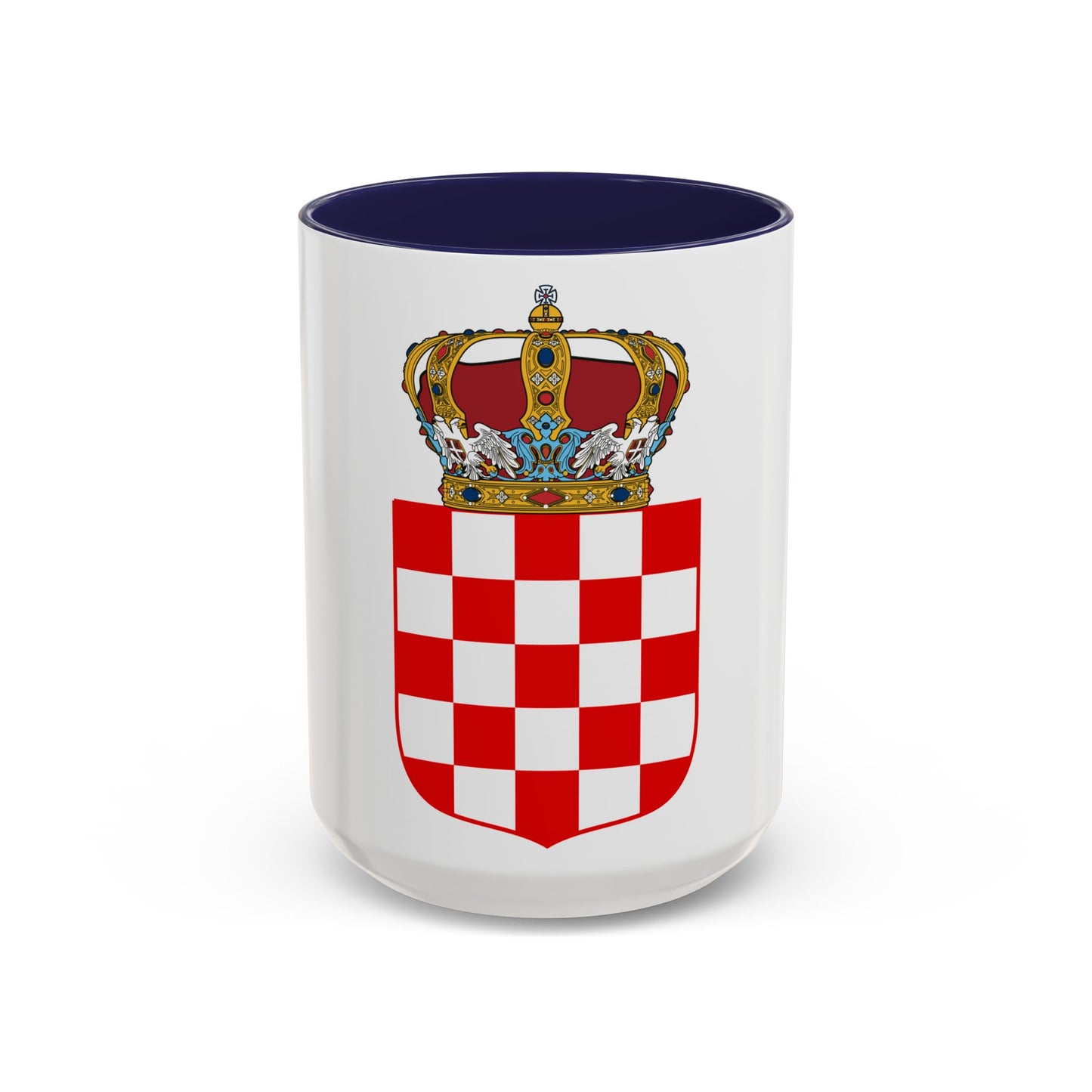 Coat of Arms of the Banate of Croatia - Accent Coffee Mug