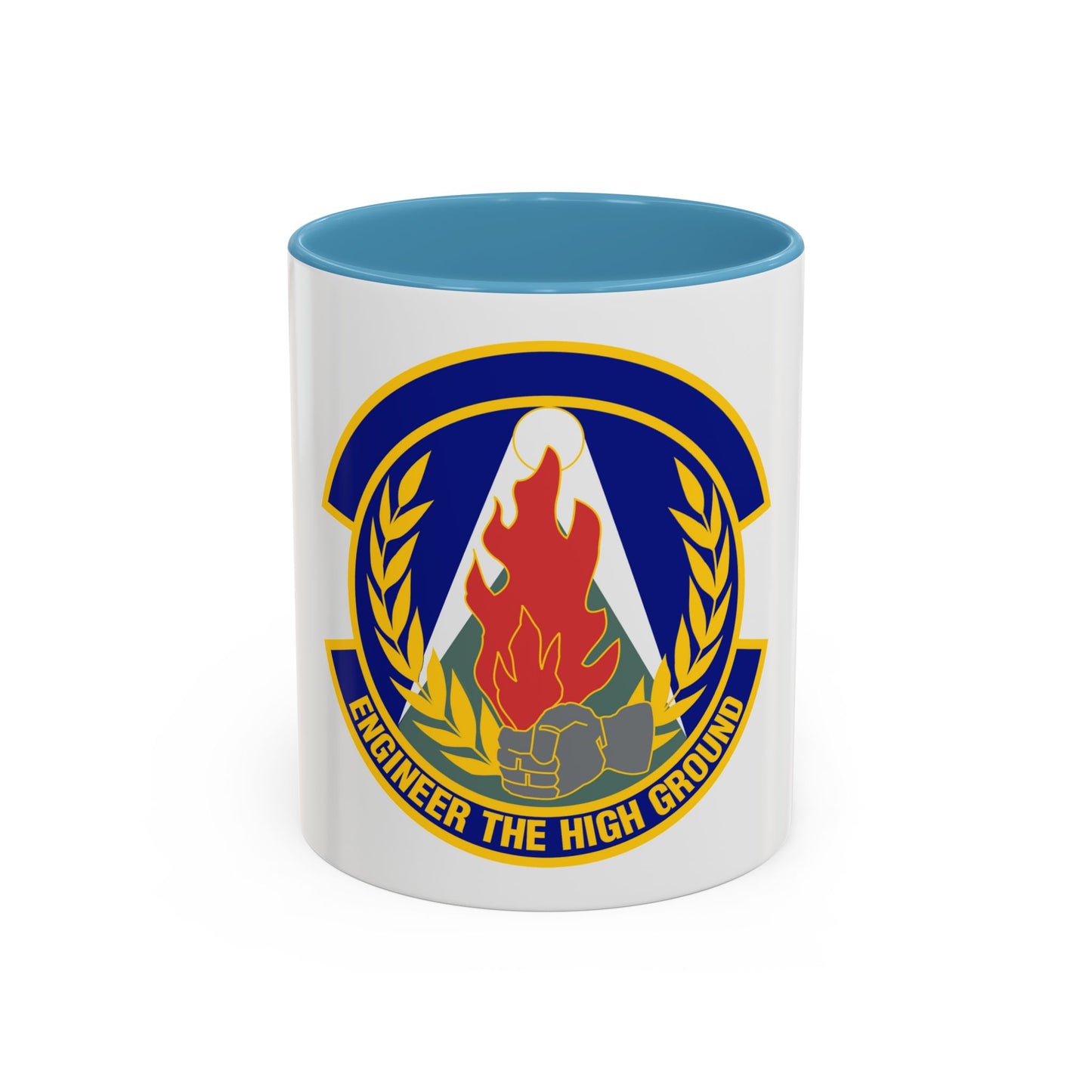 50th Civil Engineer Squadron (U.S. Air Force) Accent Coffee Mug