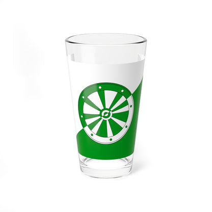 Flag of Karasuk Novosibirsk oblast (Russia) Pint Glass 16oz