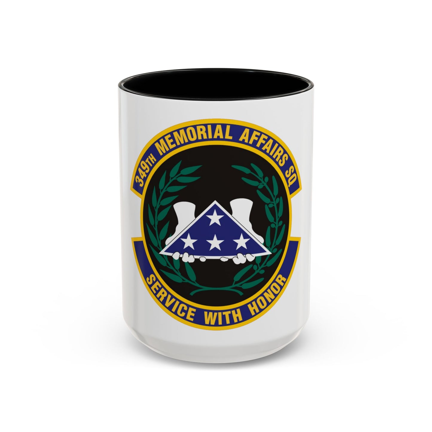 349th Memorial Affairs Squadron (U.S. Air Force) Accent Coffee Mug