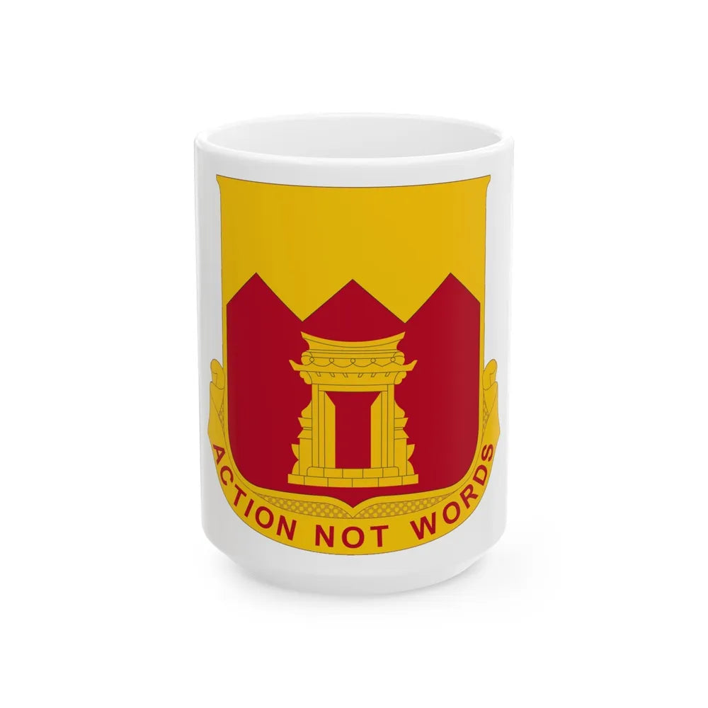 143rd Armored Field Artillery Battalion (U.S. Army) White Coffee Mug-15oz-Go Mug Yourself