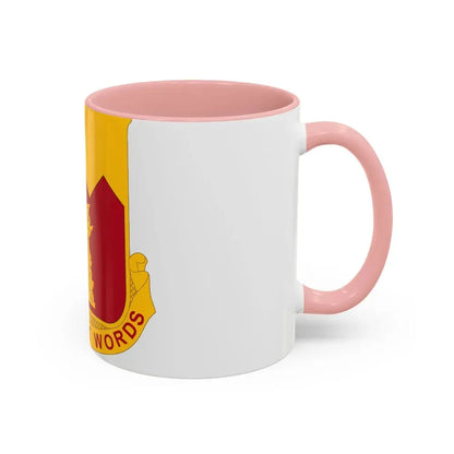 143rd Armored Field Artillery Battalion (U.S. Army) Accent Coffee Mug - Go Mug Yourself