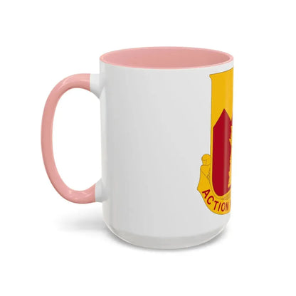 143rd Armored Field Artillery Battalion (U.S. Army) Accent Coffee Mug - Go Mug Yourself