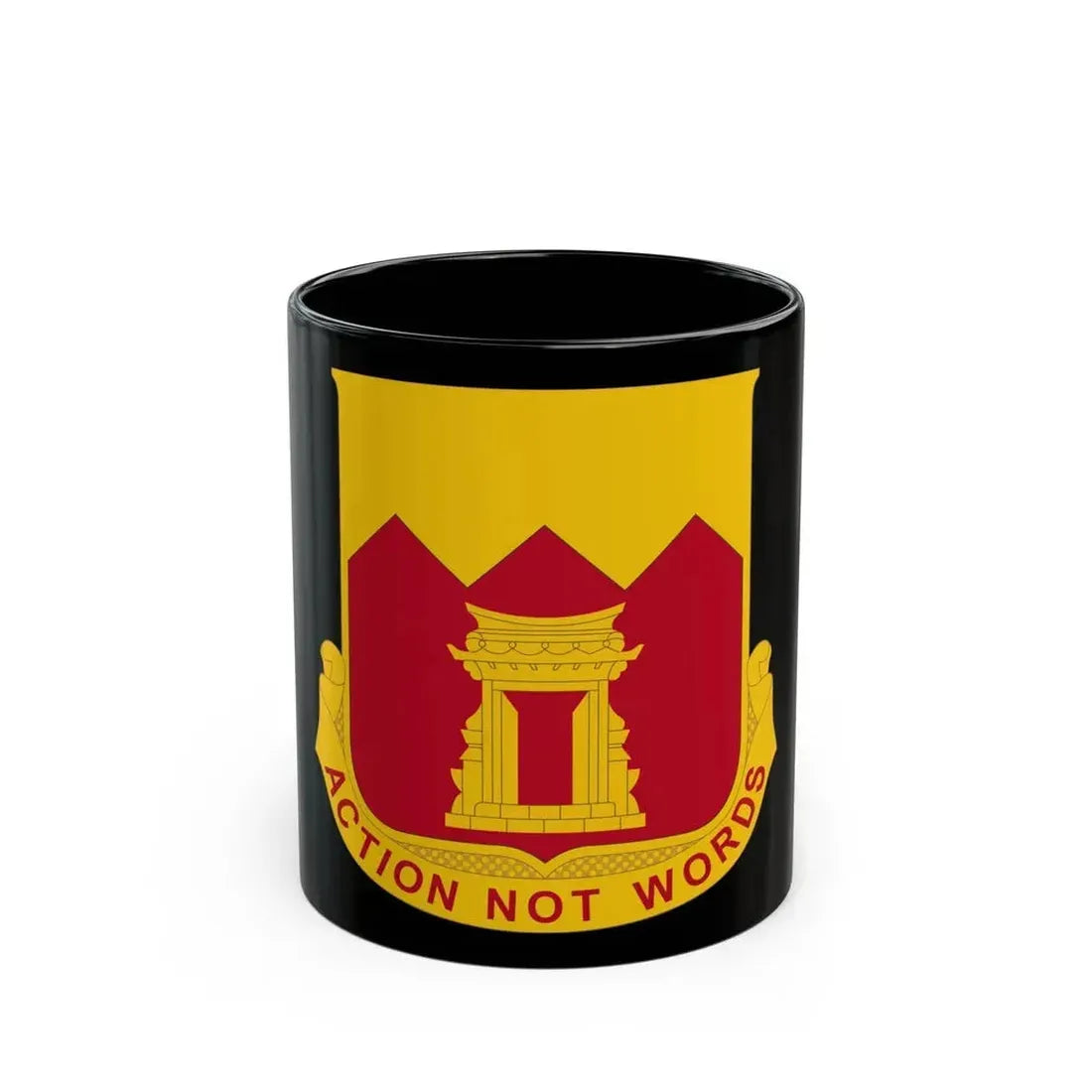 143rd Armored Field Artillery Battalion (U.S. Army) Black Coffee Mug 11oz - Go Mug Yourself