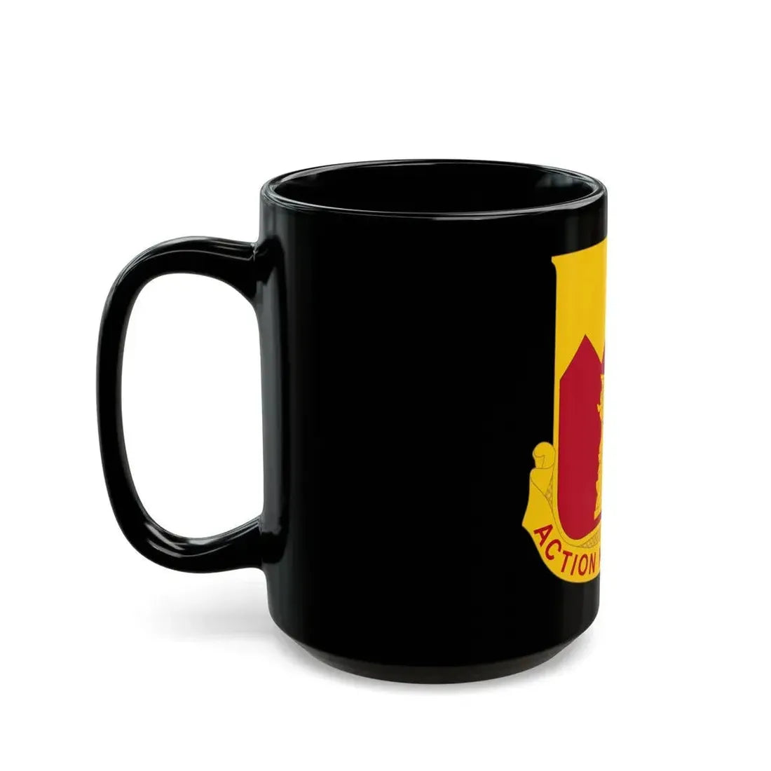 143rd Armored Field Artillery Battalion (U.S. Army) Black Coffee Mug - Go Mug Yourself